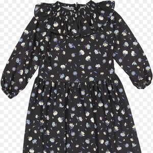 Whoopi girls floral ruffle smocked dress